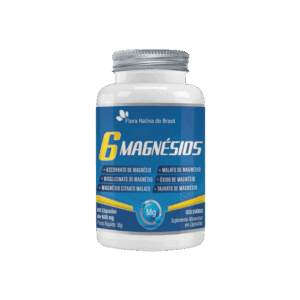 6 Magnésios - Flora Nativa 60 Caps