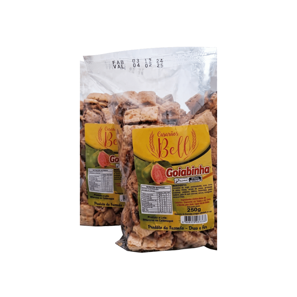 Biscoito Goiabinha - Bell