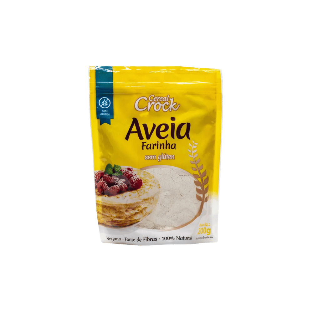 Farinha de Aveia Sem Glúten - 200g