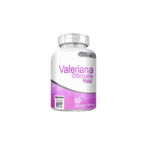 Valeriana 500mg - 60 cápsulas
