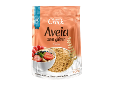 Farinha de Aveia Sem Glúten Leve Crock